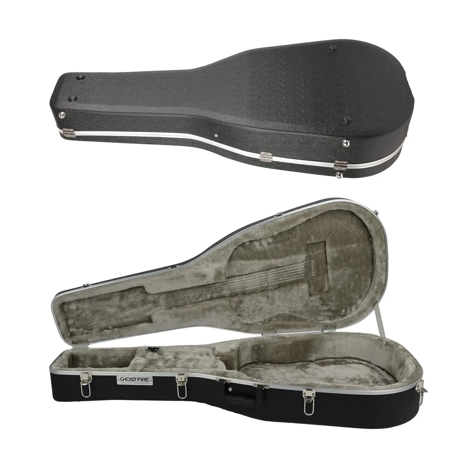 GHOSTFIRE Hard-Shell Cases Acoustic Guitar Case Super thick fit for Acoustic