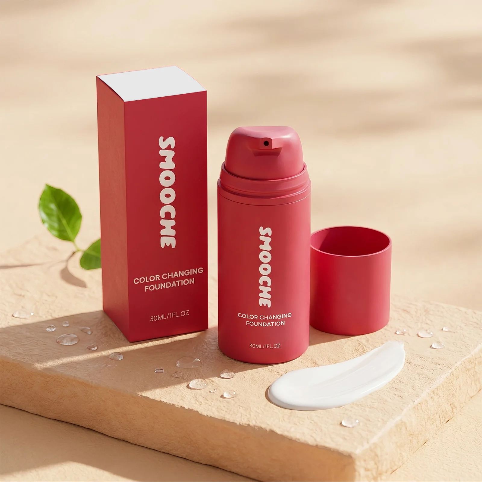 2026 Hot New Product 30ml Natural Warm Tone Foundation, Facial Evening Tone, Soft Makeup Finish, Long-Lasting Radiance, Delicate