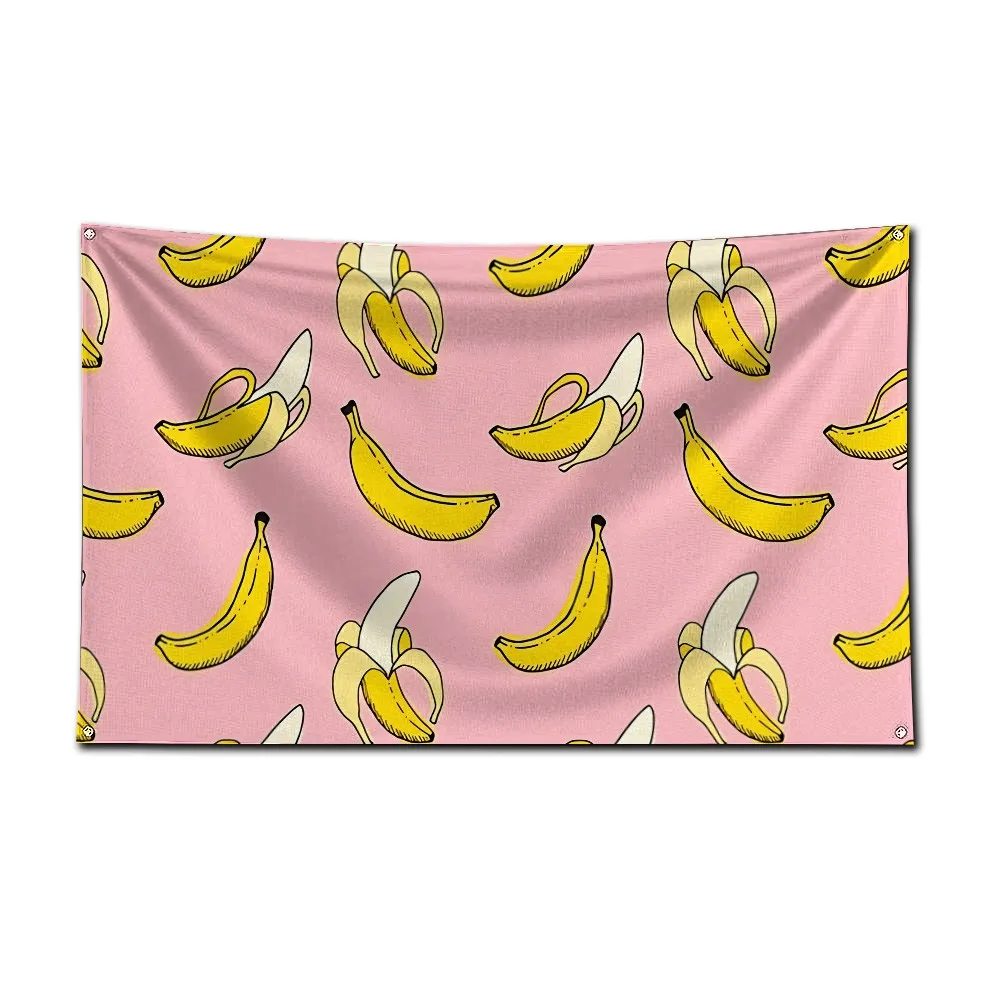 Clear fruit patterns Flag 3X5 Ft Personalized Flags Design Your Image Funny Tapestry Poster Dorm Room, Living Room, Bedroom