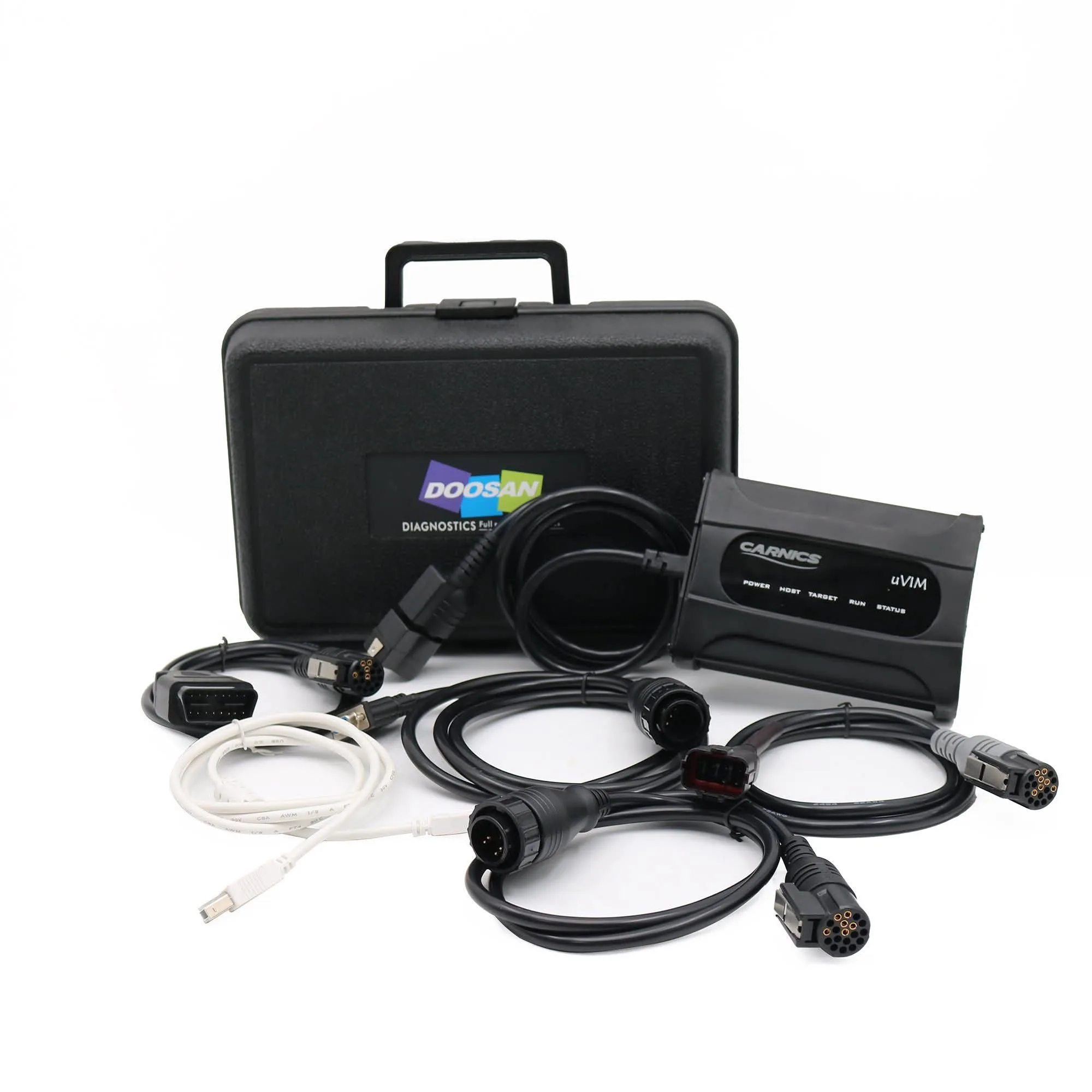 Diagnostic tool for Doosan uvim Forklift Excavator Loader Diagnostic Scanner Communication Interface Heavy Duty Equipment Engine