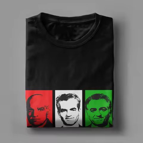 Iran Persia Men's T Shirt Fun Tee Shirt Short Sleeve Crewneck T-Shirt 100% Cotton Gift Idea Clothes