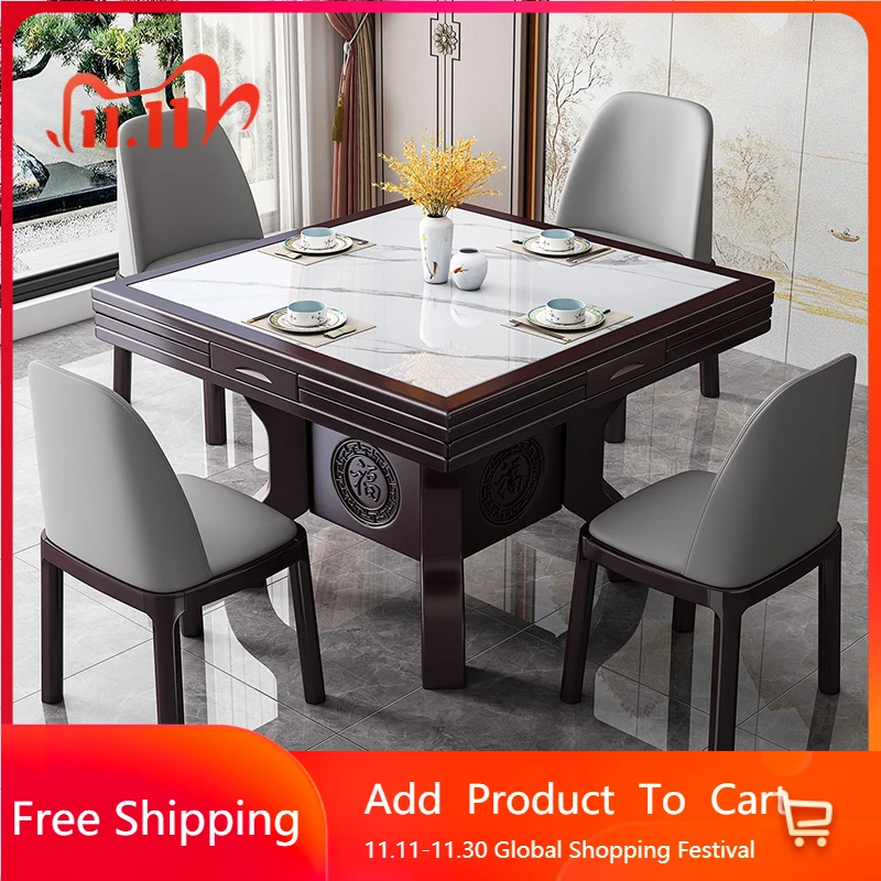 

Study Center Dining Table Conference Mahjong Makeup Dining Table Living Room Poker Children Mesas De Comedor Kitchen Furniture