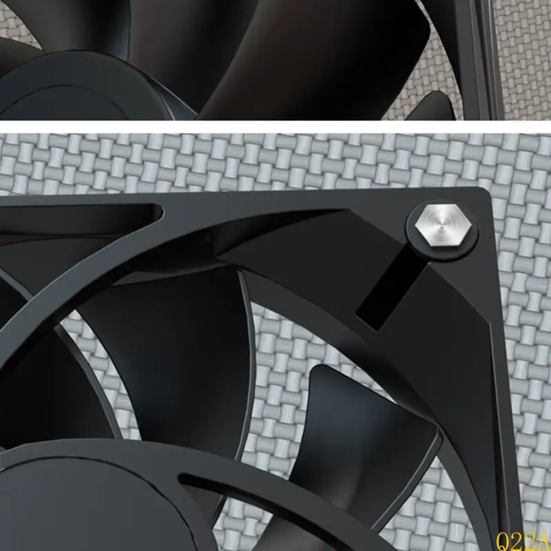 Q22A Durable and Reliable Screws for 25mm Thickness Computer Cooling Fan PC Case Cooling Fan Mounting Screws Replacement