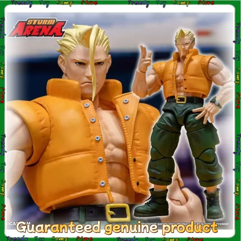 【in-stock】genuine-storm-toys-arena-junior-street-fighter-3-charlie-nash-sfsa05-movable-doll-model