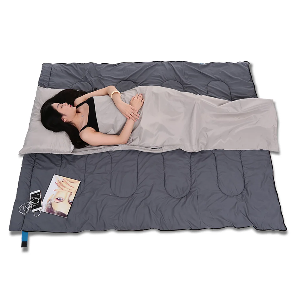 Fodera per sacco a pelo da viaggio all'aperto Fodera per sacco a pelo sano da campeggio in poliestere Pongee con federa Viaggio d'affari Hotel