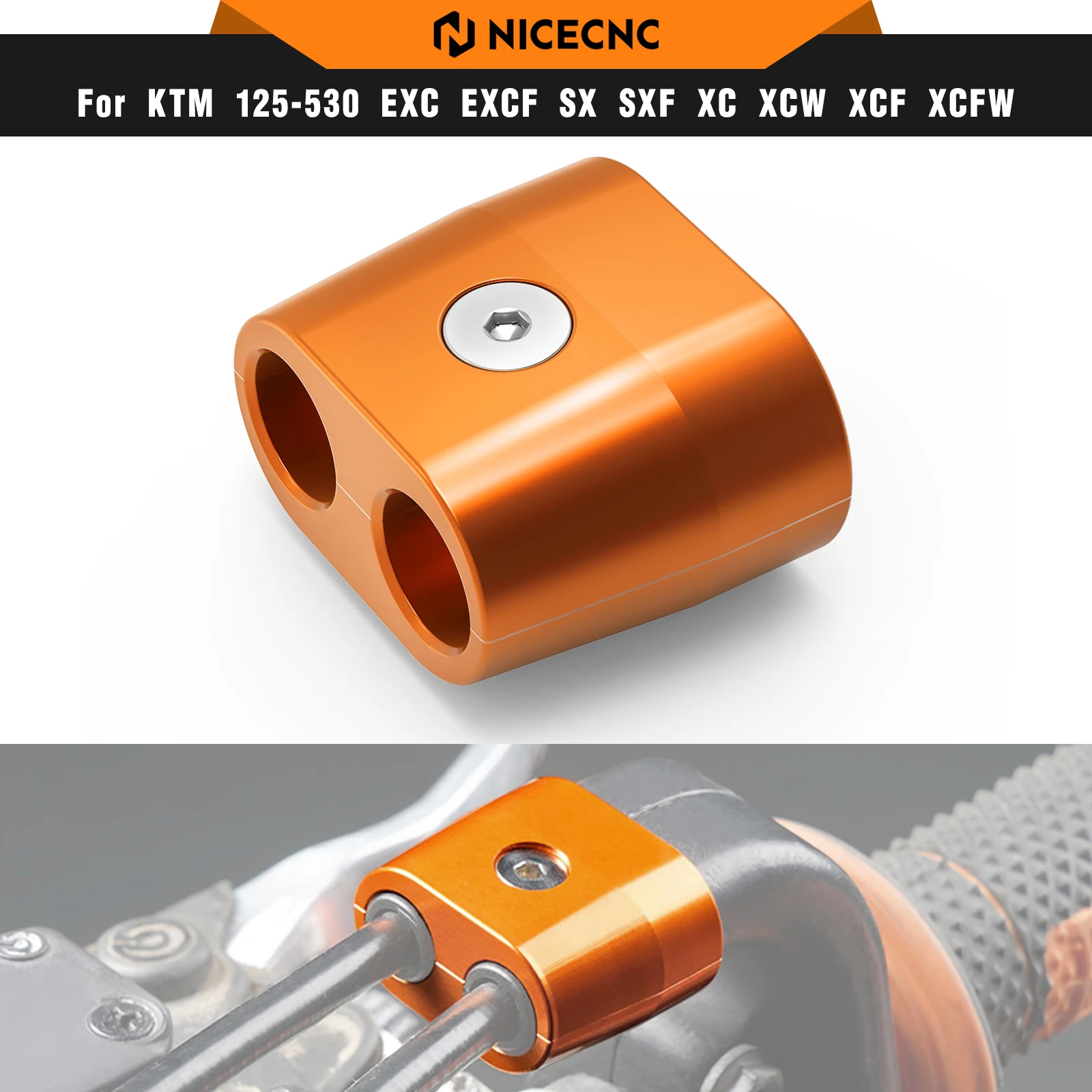 Throttle Cable Protector Guard For KTM EXC-F 350 SX-F 450 EXC 450 500 For Husqvarna FE 350 TE 250 For Suzuki DR-Z400S DR-Z400SM