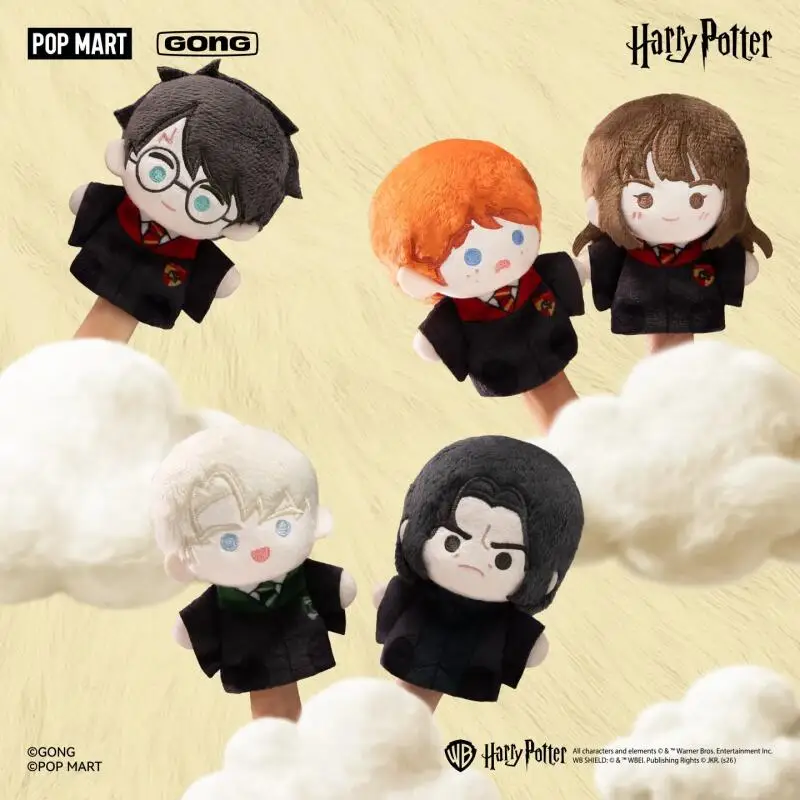 

POP MART GONG Harry Potter Wizarding World Series Finger Puppet Blind Box Toys Anime Action Figure Surprise Mystery Box Dolls