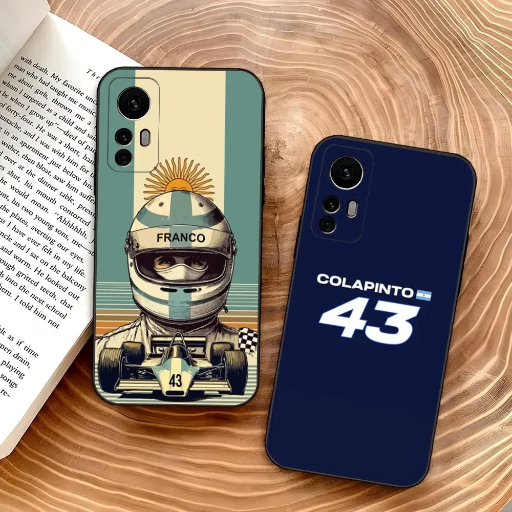 F-FrancoS 43 F1 C-ColapintoS Phone Case For Samsung A73,A91,A53,A52,A32,A73,A13,A21,A34,A71,A31,A22,A20,A40 Back Cover