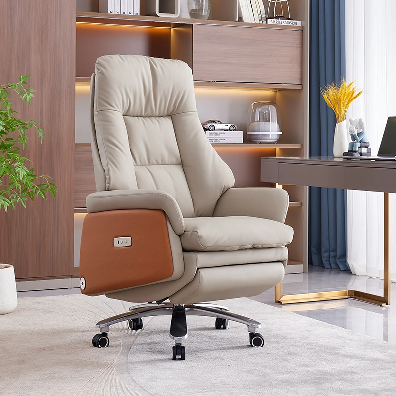 Multifunctional modern design, zero gravity 8 point airbag massage function electric leather office chair