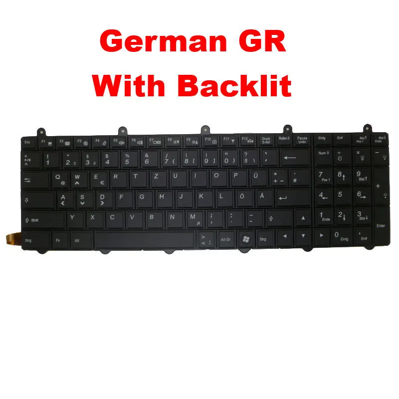 

UK SD NW BE GR KR SW DM NE SP Keyboard For CLEVO P150EM P170EM P270WM P270WM3 P370EM P370EM3 P570WM P570WM3 Belgium Korea Italy