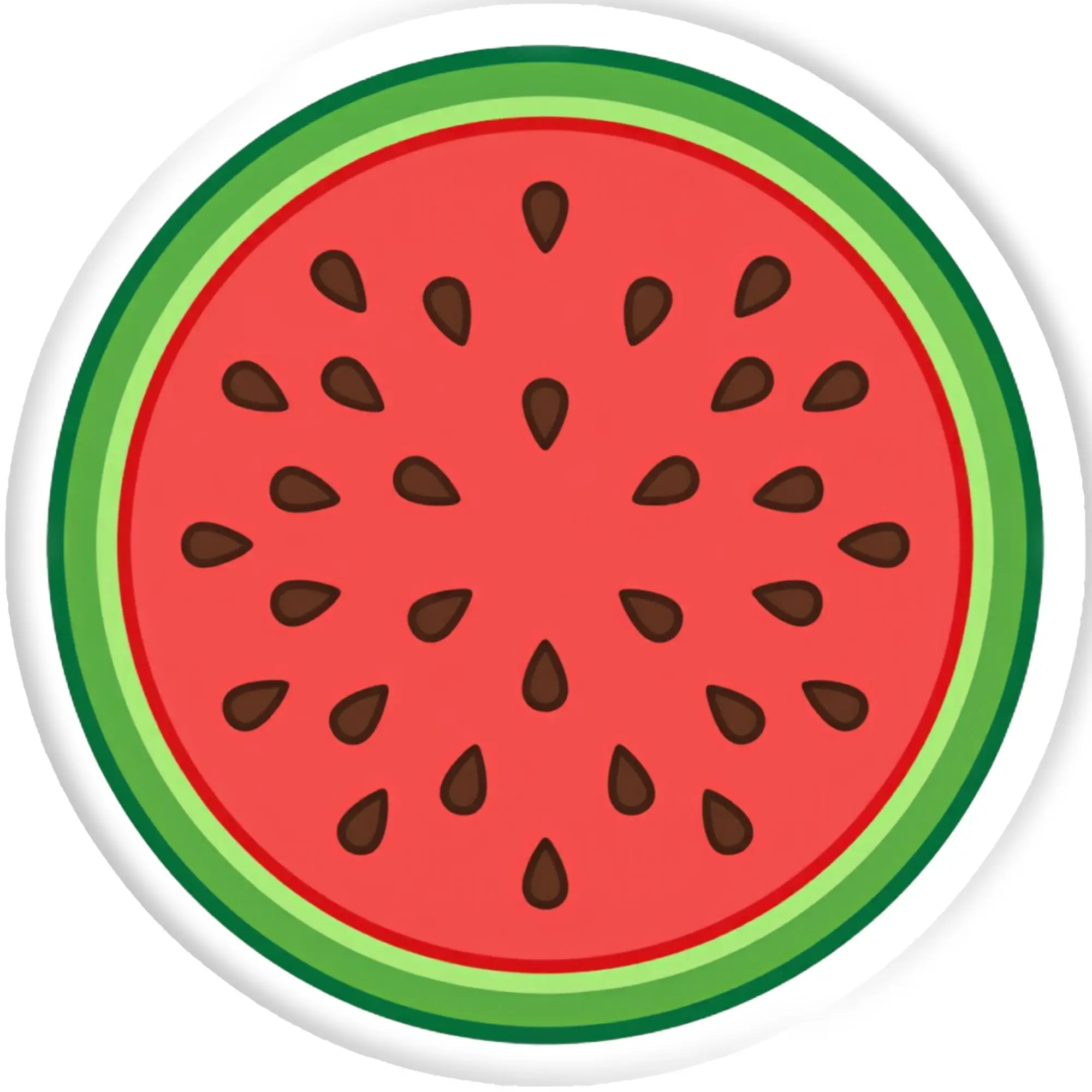 Customized Super Funny Colorful Summer Fruit  Cushion Polyester Watermelon Pillows for Christmas