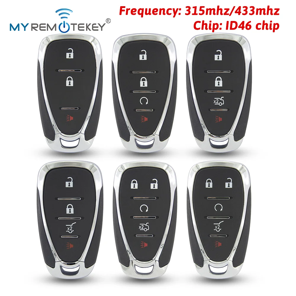 

Оригинальная плата MYREMOTEKEY Smart Key 3/4/5 кнопочный чип ID46 для Chevrolet Cruze Camaro Equinox Malibu