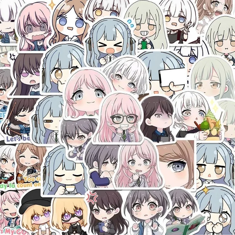 

BanG Dream! It's MyGO аниме наклейки Takamatsu Tomori канцелярские принадлежности Chihaya Anon принадлежности для скрапбукинга дети друзья подарок Diy Cos