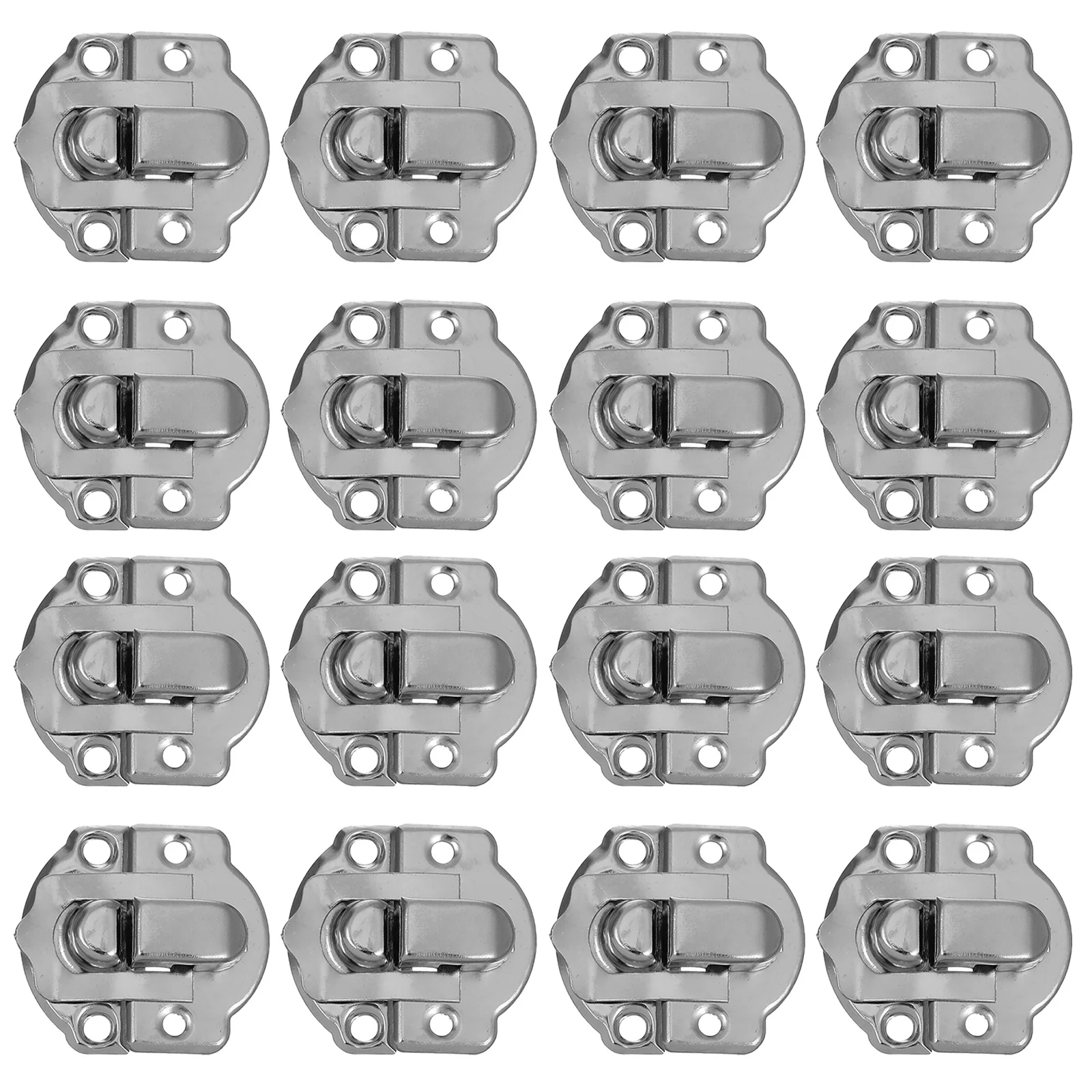 

50Pcs Metal Clasp Lock Zinc Alloy Hasp Latch Retro Style Small Buckle for Tool Accessories Tool Box Latch