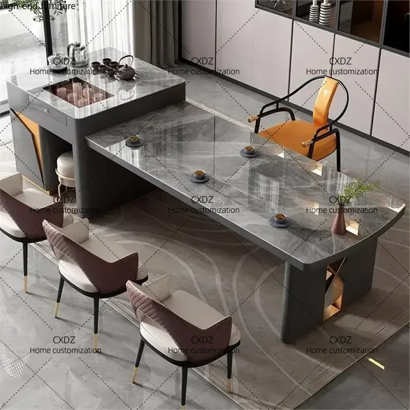XX Advanced Homestay Dining Tables Restaurant Fashion Kitchen Modern Dining Tables New Style Home Furniture