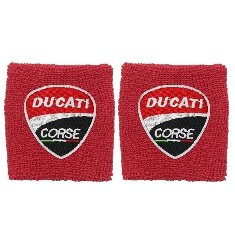 3D Logo Motorcycle Front Fluid Brake Reservoir Sock For Ducati Scrambler Multistrada 950 1100 1260 Sport Monster Car Accessories view 6