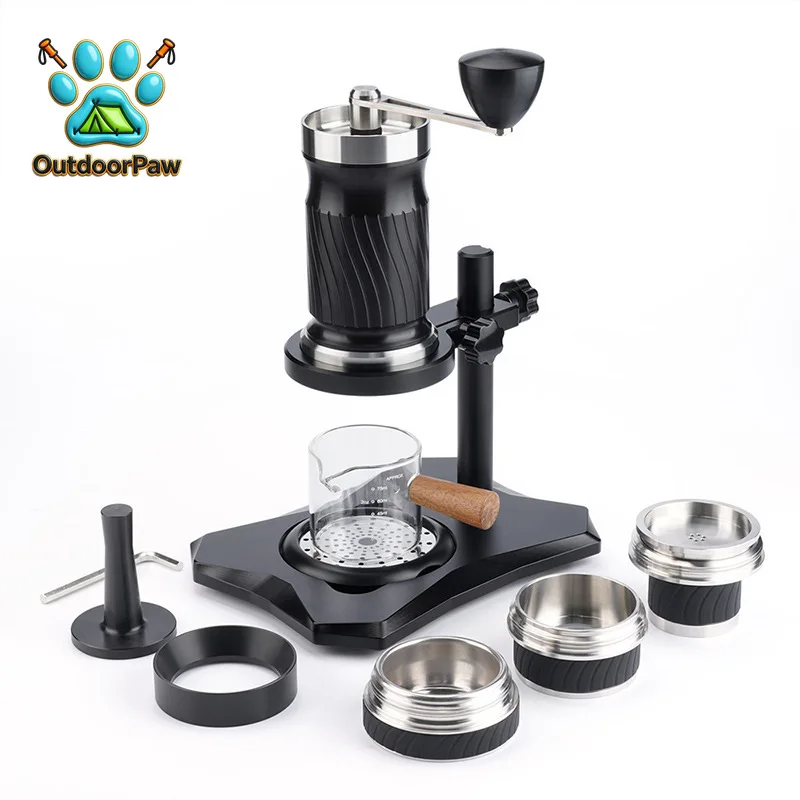 Manual Coffee Extractor Hand-Cranked Espresso Machine Portable Travel and Outdoor Press