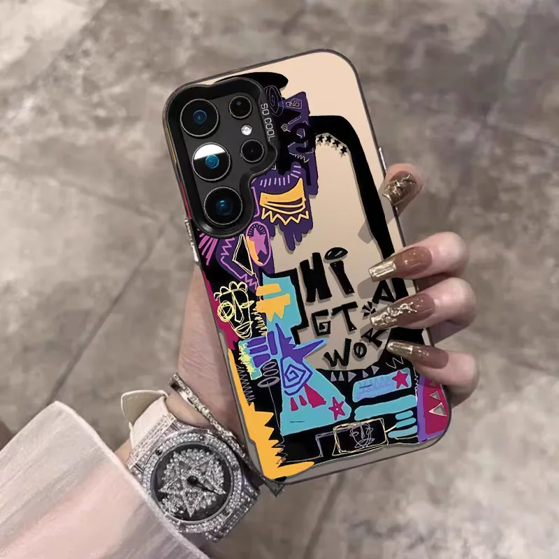 

Case for Samsung Galaxy S25 Ultra S24 FE S23 Plus S22 S21 A05 A14 A15 A24 A23 Durable Cover Camera Protection Male Female Ethnic