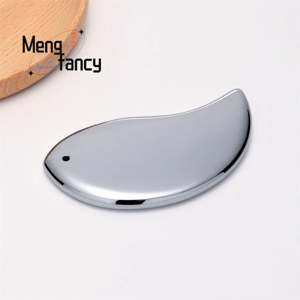 Bagua Taiji Tai Hertz Scraping Board SPA Beauty Face Energy Stone Scraping Simple Elegant High-grade Natural Fashion Jewelry