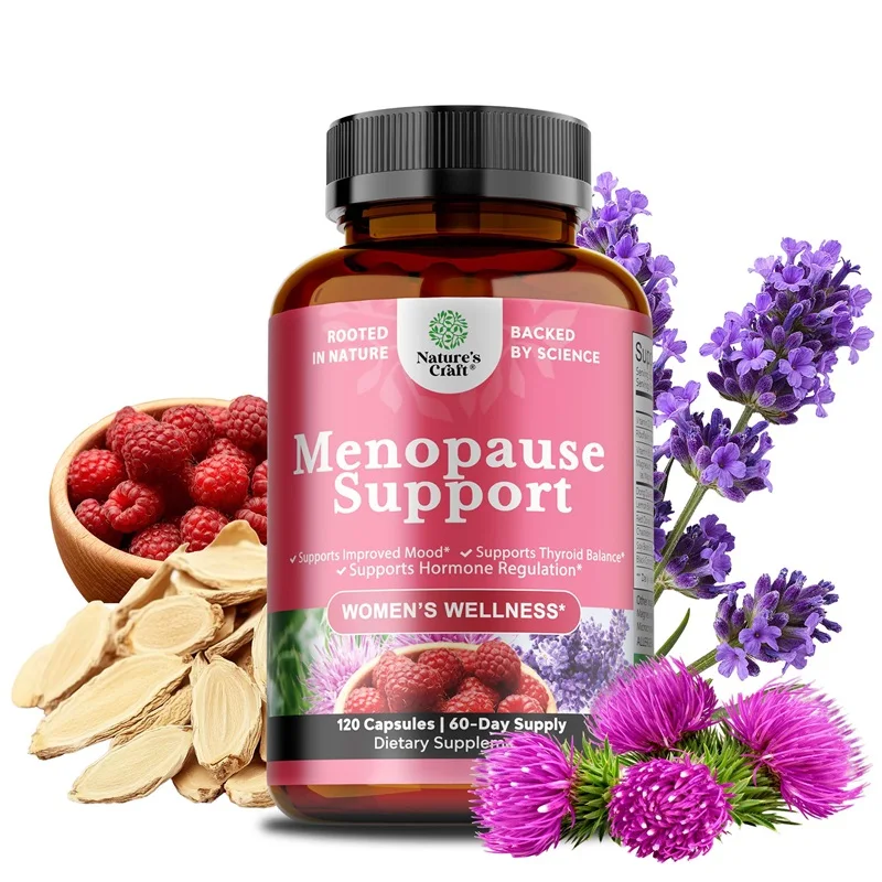 Apoyo para la Menopausia - Equilibrio Endocrino y Hormonal, Mejora del Estado de Ánimo y del Sueño, Apoyo Nutricional y Energético Básico