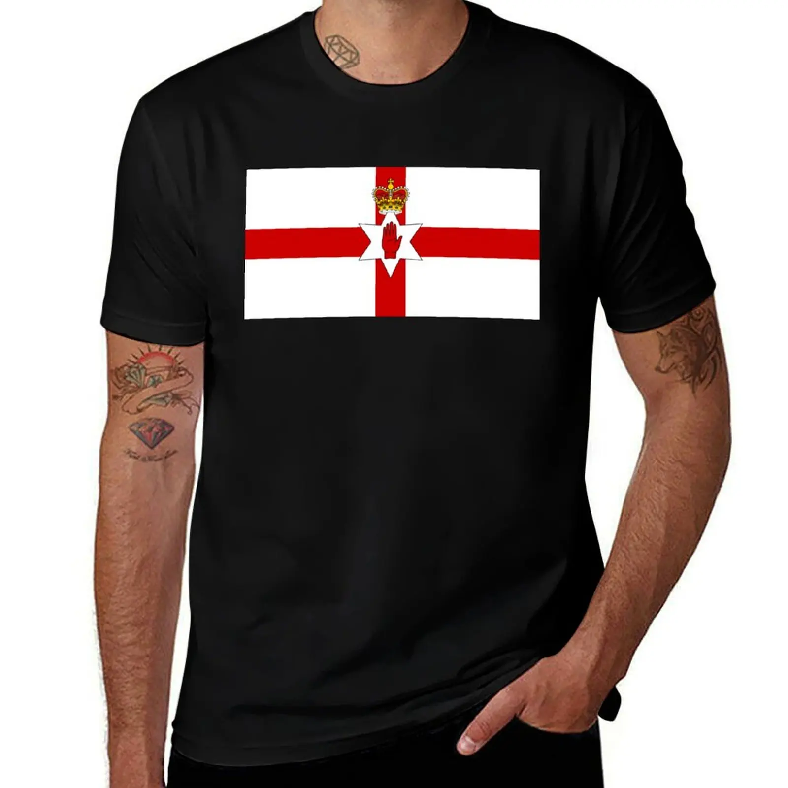 

Ulster Banner (flag of Northern Ireland) T-Shirt tees clothes football t shirt topping mens graphic t-shirts pack
