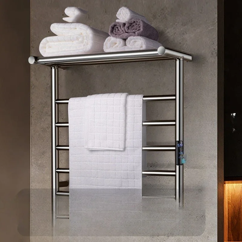 

11Intelligent Electric Towel Rack Bathroom Bathroom Towel Drying Rack Storage Heating Bath Towel..