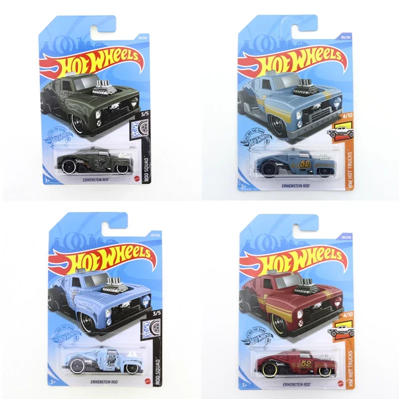 2020-165 2021-120 2023-86 ERIKENSTEIN ROD Original Hot Wheels Mini Alloy Coupe 1/64 Metal Diecast Model Car Kids Toys Gift