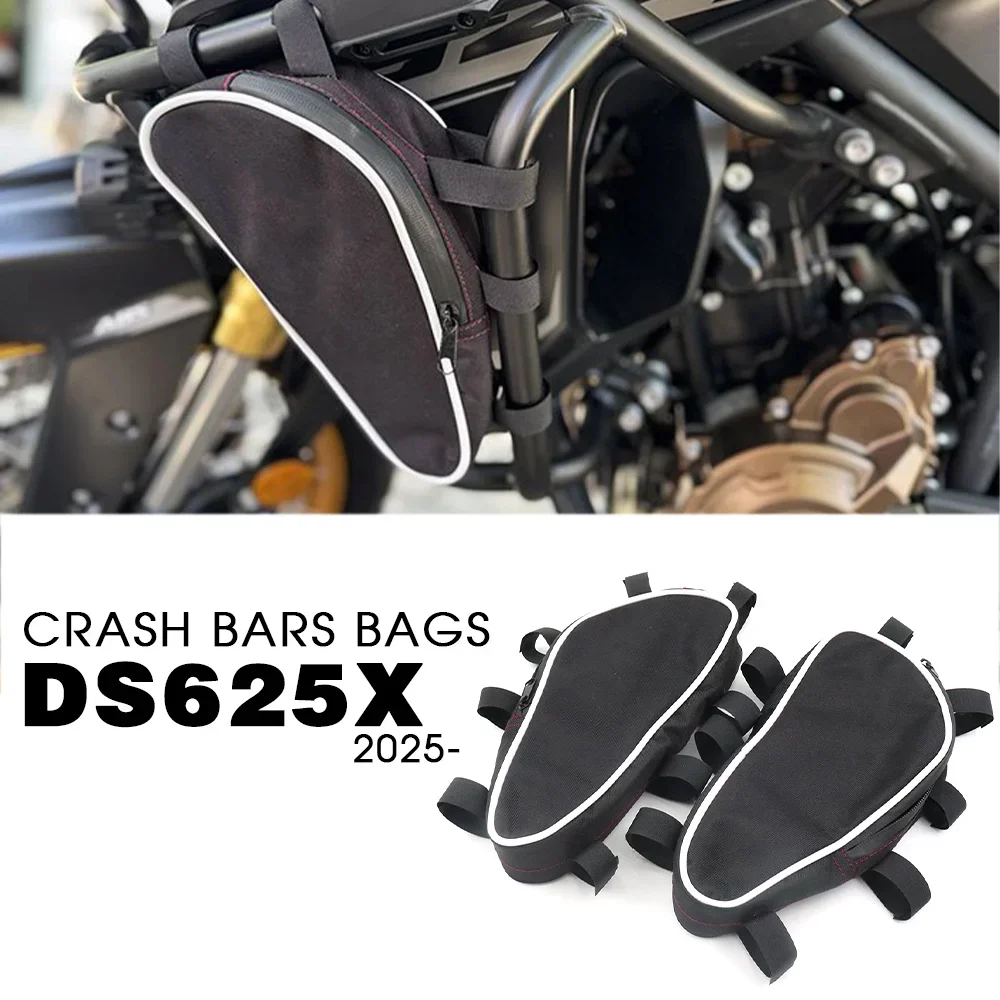 ل LONCIN VOGE DSX625 625DSX أكياس ل قضبان التصادم ل VOGE DS625X DSX 625 الإطار تحطم القضبان حقيبة DSX الأصلي الوفير حقيبة #1