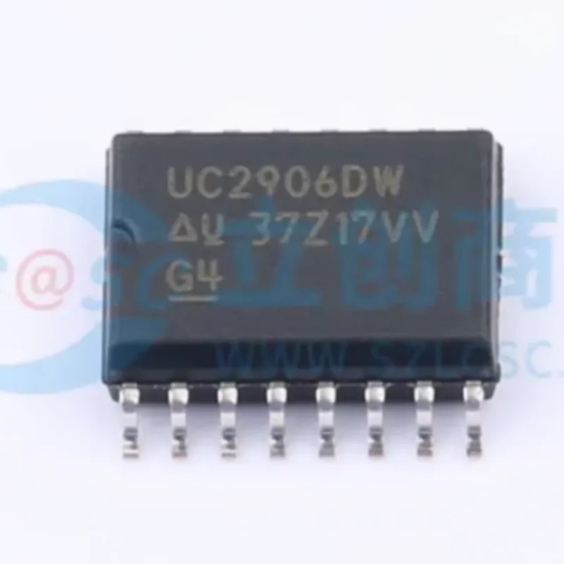 2PCS UC2906DW SOIC-16 Sealed Lead-Acid Battery Charger Controller 3 Charge States Original New