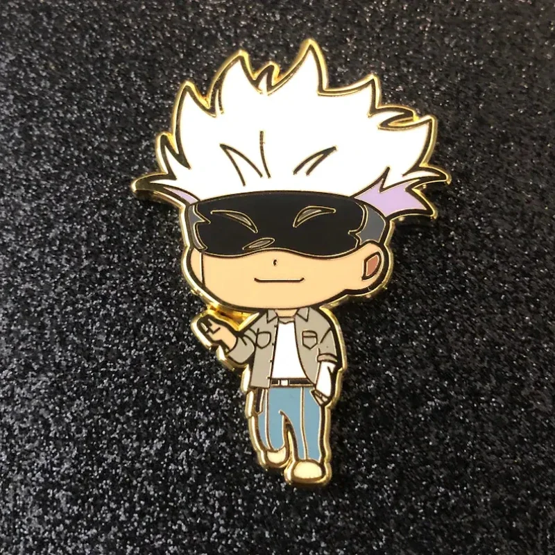 Novelty Anime Enamel Pin Boy Lapel Pins Badge Brooch for Jewelry Gifts for Kids Friends Fans