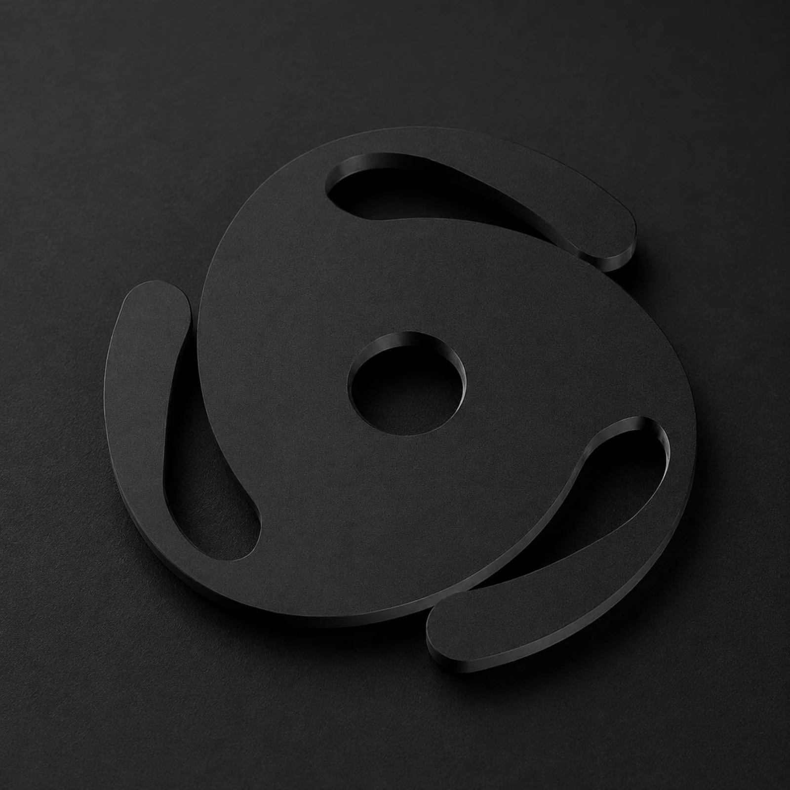 45 Rpm Adapter Curved Arms 45 Vinyl Adapter Audio Accessory Round Disc Stable Playback