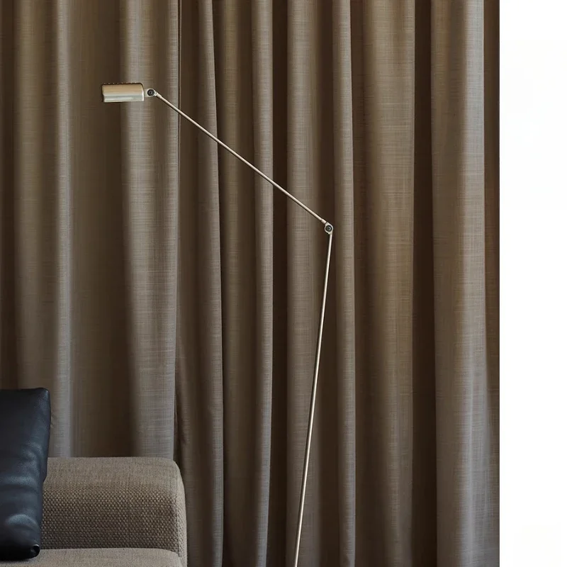 Motor floor lamp, retro designer living room sofa study lamp