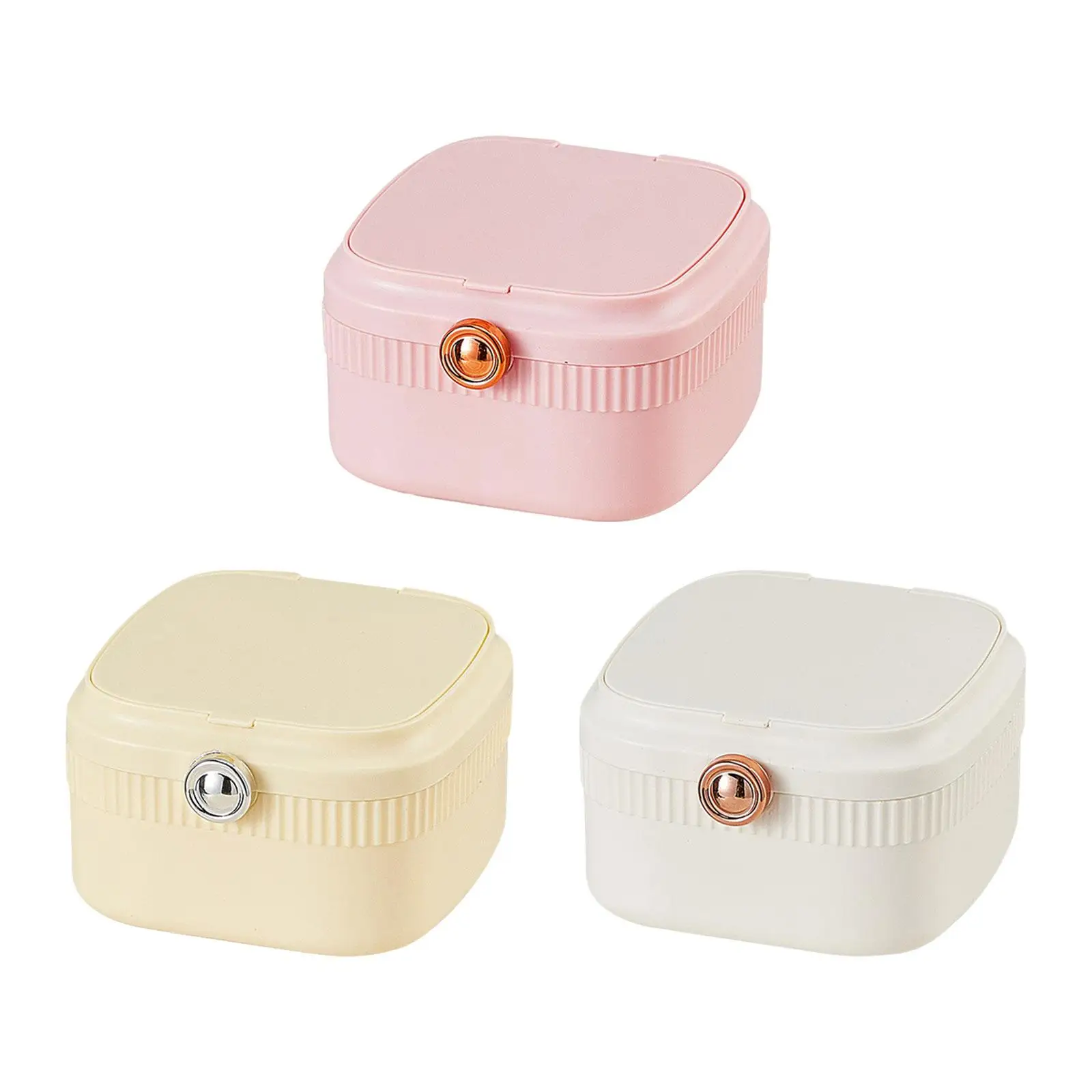 

Женский держатель для ювелирных изделий, маленькая Изысканная двухслойная зеркальная бижутерия, фотоэлемент для ожерелий, браслетов