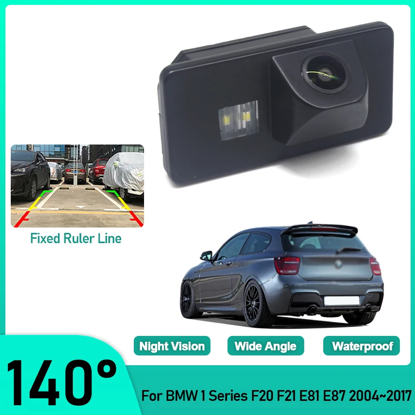 

Rear View Camera Night Vision HD High quality RCA For BMW 1 Series F20 F21 E81 E87 2004~2016 2017 Parking Reverse Assistance