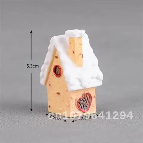 Miniature Carriage Dollhouse Deer Figurines 1PC Micro Landscape Bonsai Fairy Garden Home Decoration Mini Christmas Ornament