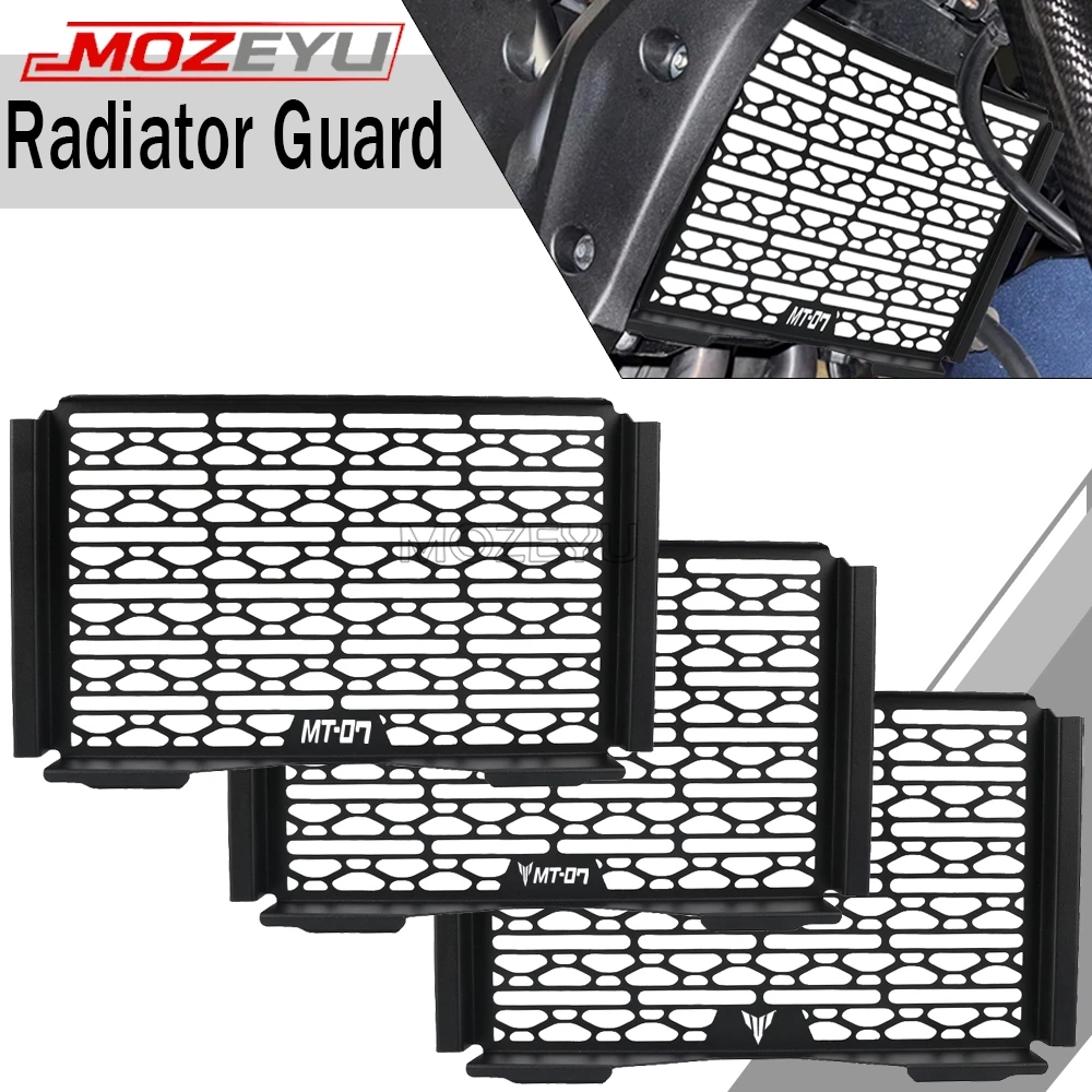 Motorcycle Radiator Grille Guard Cover Fuel Tank Protect Protector For Yamaha MT-07 Y-AMT 2025 2026 2027 MT-07/MT07 Accessories