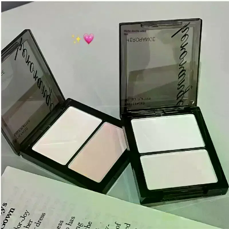 HERORANGE Highlight & Eye Shadow Powder Delicate, Natural, Lightweight, Matte Finish Eyeshadow Soft Focus Makeup Brightening