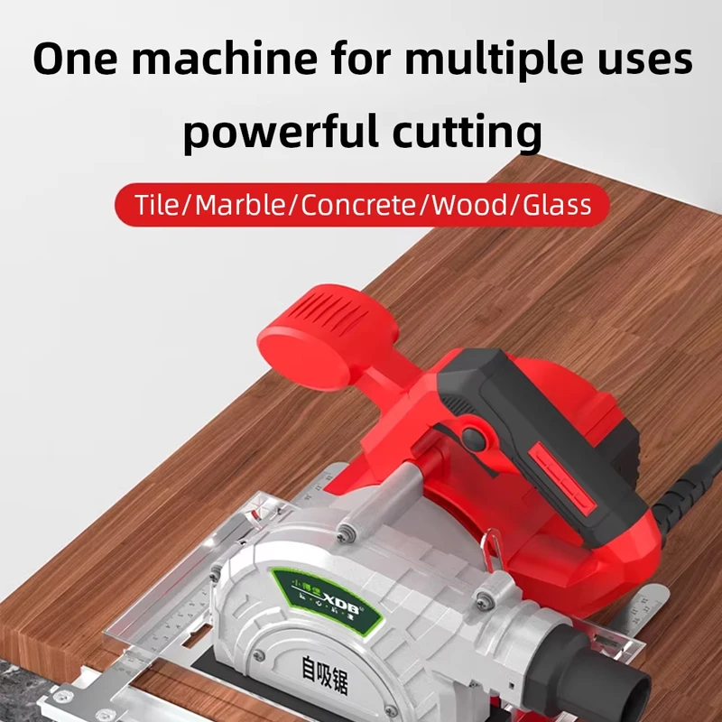 1350W Electric Circular Saw 4 Inch 125mm 220V Dustless Woodworking Cutting Machine Multifunctional Power Tool For Woodworking