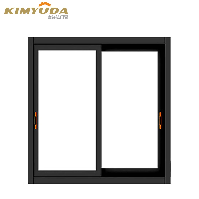 2022 Waterproof Grill Glass Latest Modern Design Slim Frame Windows Aluminum Sliding Window