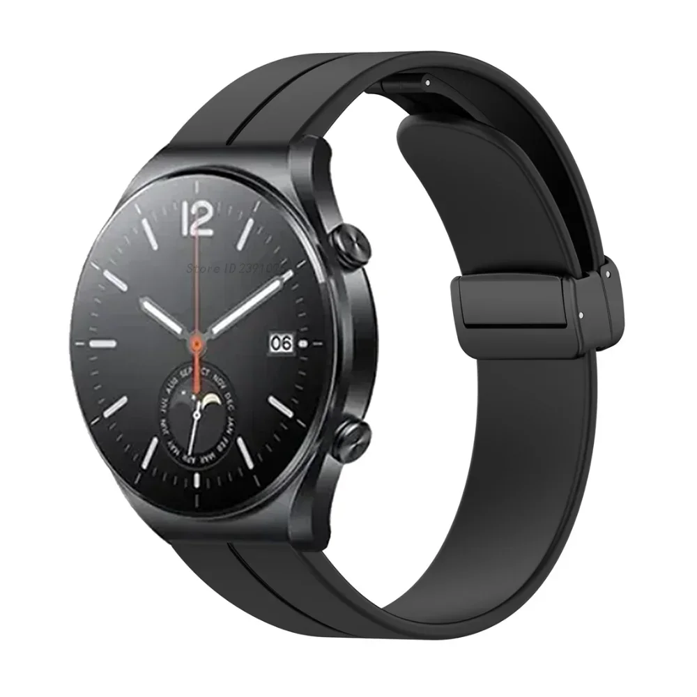 Magnetic Silicone Strap For For Xiaomi Watch S1 Watchband Smart watch Bracelet For Watch S1 Active/Pro/Color 2 band accessories