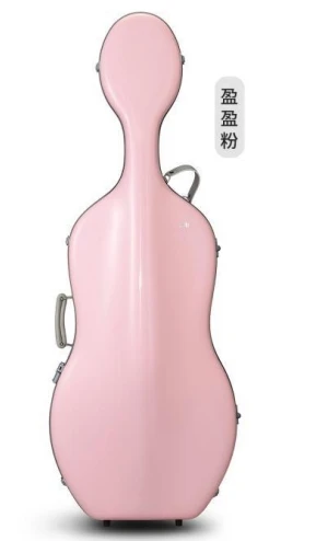 100% Pure Carbon Fiber High-grade Cello Hard Case With Combination Lock For 3/4 4/4 Light Cello Hard Case