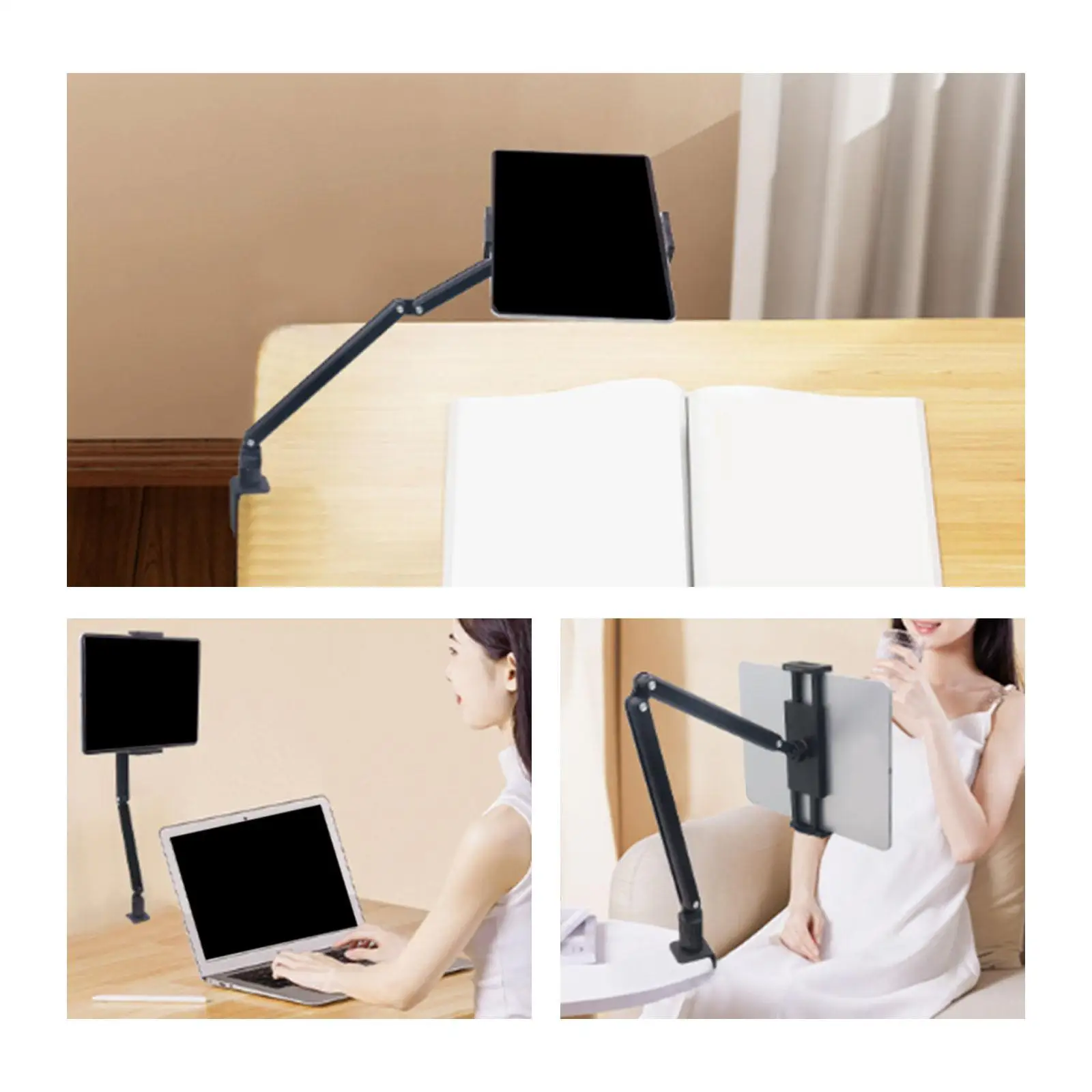 

Laptop Holder Desk Clip Practical Lazy Bracket Bracket Flexible Adjustable Phone