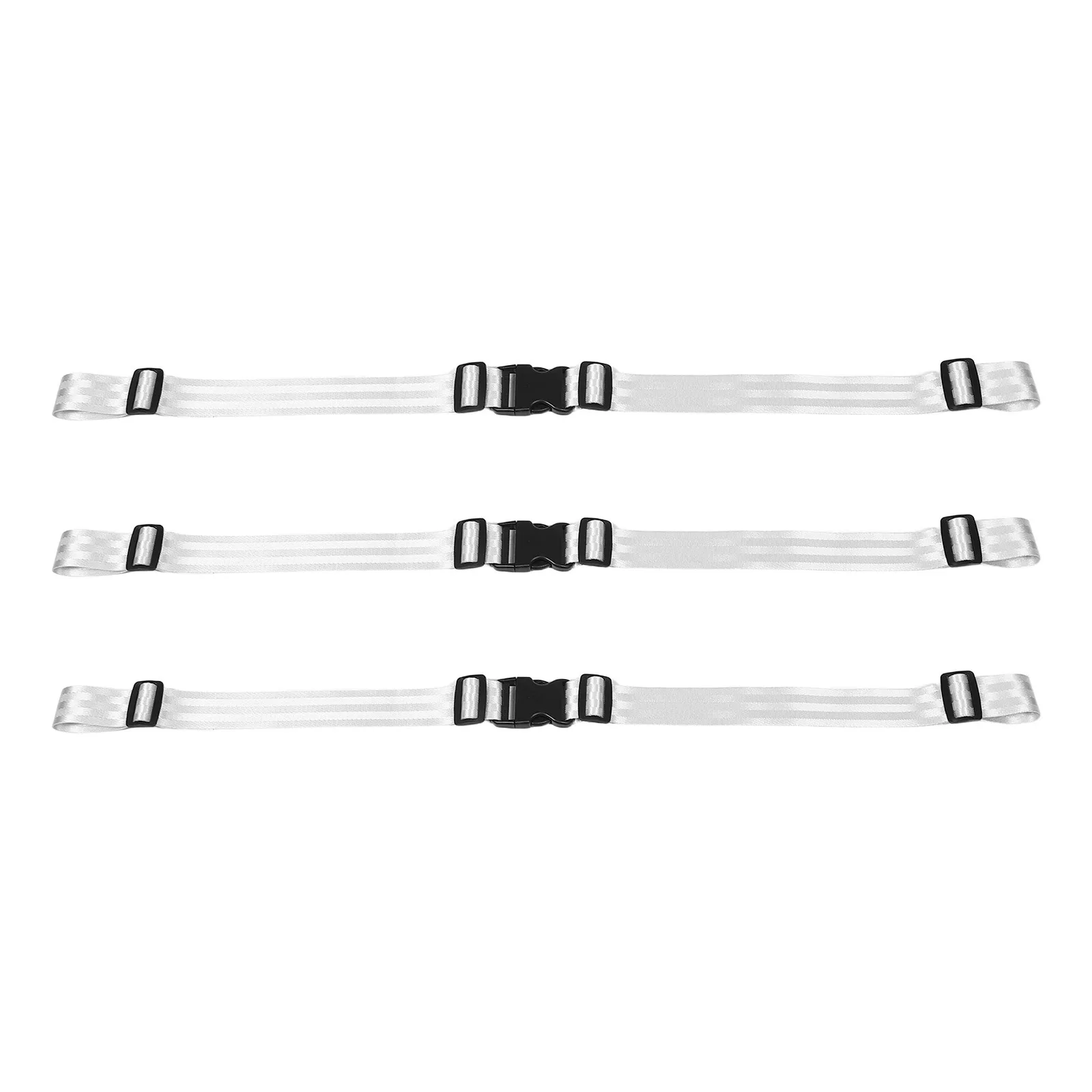 3 قطعة كرسي مرتفع للأطفال أشرطة أمان قابلة للتعديل عالمية للأطفال الرضع مقعد تسخير محمول مضاد للانزلاق حزام آمن لعربة الأطفال