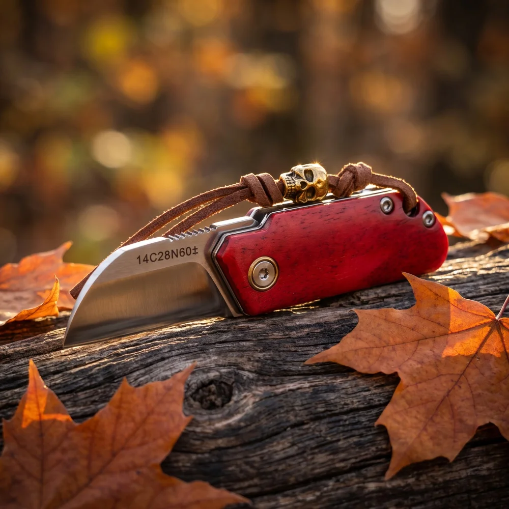 Mini Jungle Exploration Backpacking Utility Folding Blade Knife Daily Jackknife Outdoor Camping Fishing Climbing Potable Knives