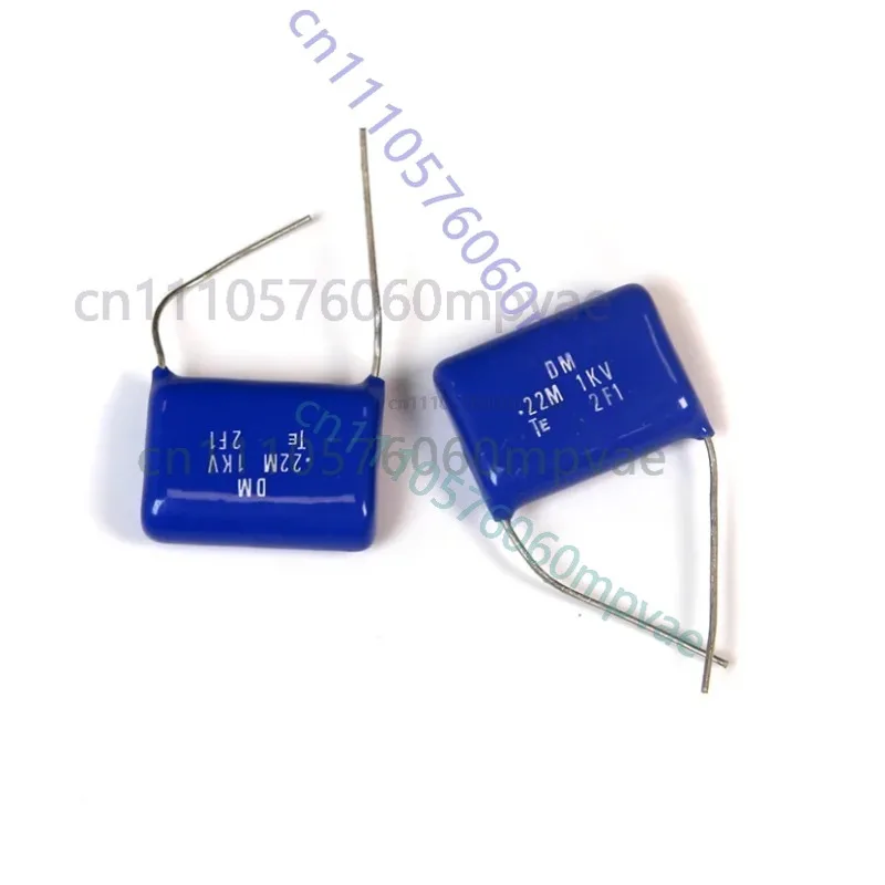 

Original Japanese TE 1000V 0.22UF 25X18X8.2MM P:22MM audio copper pin coupling capacitor