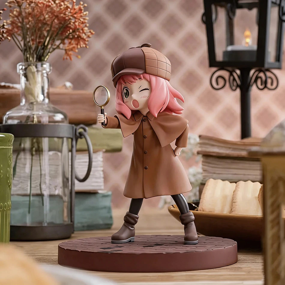 13CM Anime Anya Forger Figura Spia × Famiglia Kawayi Modello carino Giocattolo Collezione regalo Auto Decorazione da scrivania Action Figure Giocattoli di modello