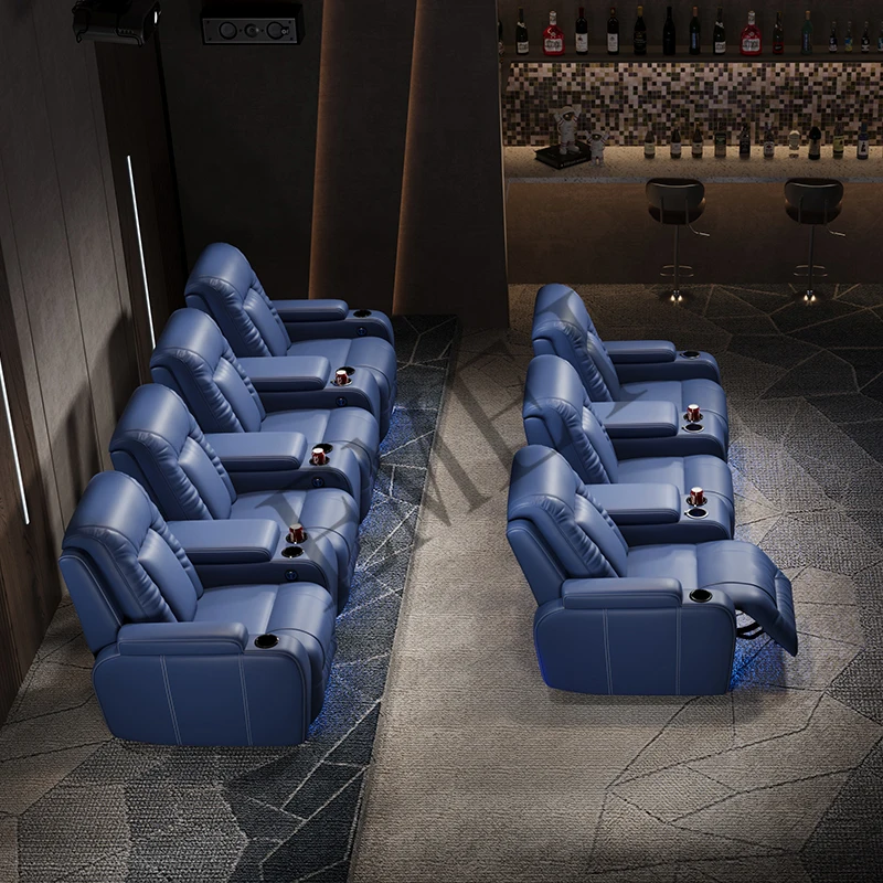 Home Theater Sofa Electric Space Function Cabin Villa Movie Theater Viewing Chair