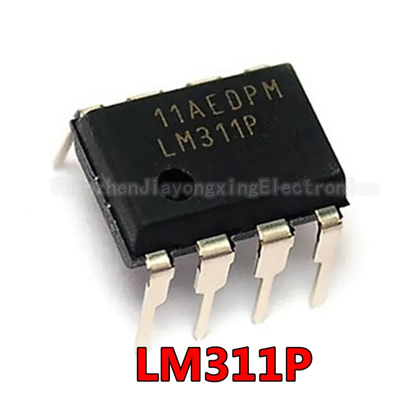 10PCS LM311P DIP8 LM311 DIP 311P DIP-8 DIFFERENTIAL COMPARATORS WITH STROBES new and original IC