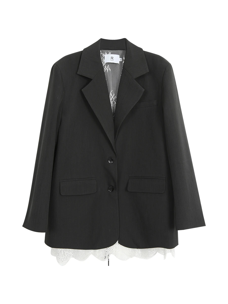 سترة نسائية أنيقة غير رسمية حمراء اللون للحفلات والمناسبات الرسمية، موديل ربيع وخريف 2025 الجديد، تصميم فريد وراقي وجميل بطاب... #4