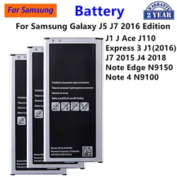 EB-BJ510CBC BJ700BBC Battery For Samsung Galaxy J5 J7 J1 J Ace Express 3 J1(2016) J7 2015 J4 2018 Note Edge N9150 Note 4 N9100